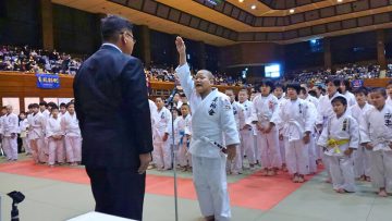 2019年2月23日(土) 第１０回芳野旗争奪柔道大会に出席