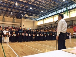 2019年9月1日(日) 第４５回加古川市民少年剣道大会に出席
