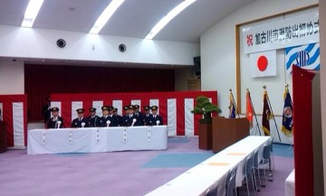 平成28年1月10日(日) 加古川市消防出初め式に出席