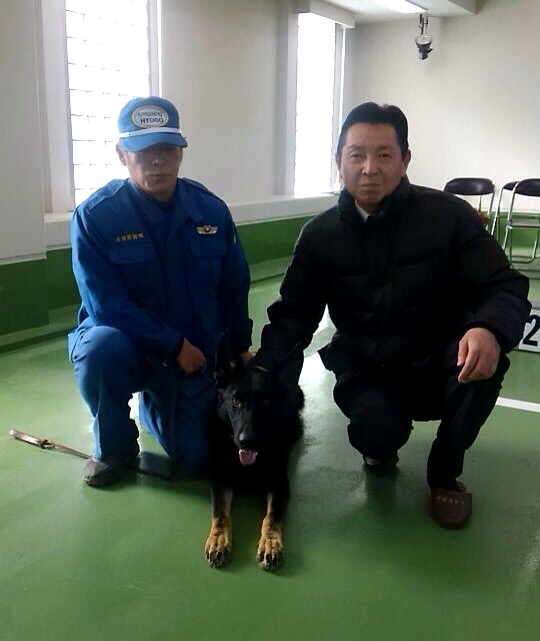 平成28年2月2日(火) 警察犬訓練所を視察