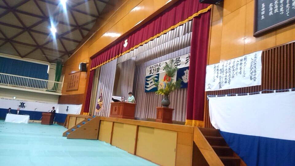平成28年4月8日(金) 加古川北高校の入学式に出席