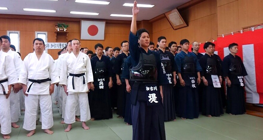 平成29年1月27日(金) 加古川警察署の術科始めに出席