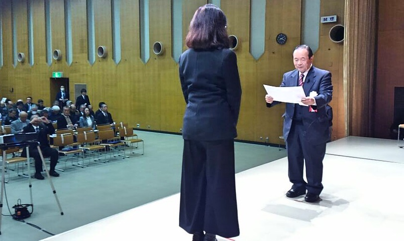 平成30年2月1日(木) 東播磨青少年本部の表彰式に出席