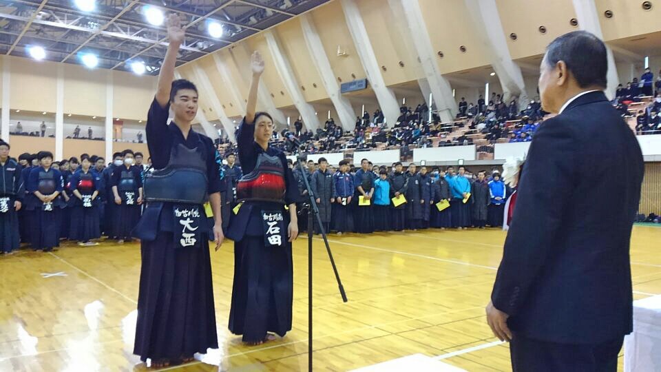 2019年1月6日(日) 加古川市長杯高等学校剣道大会に出席