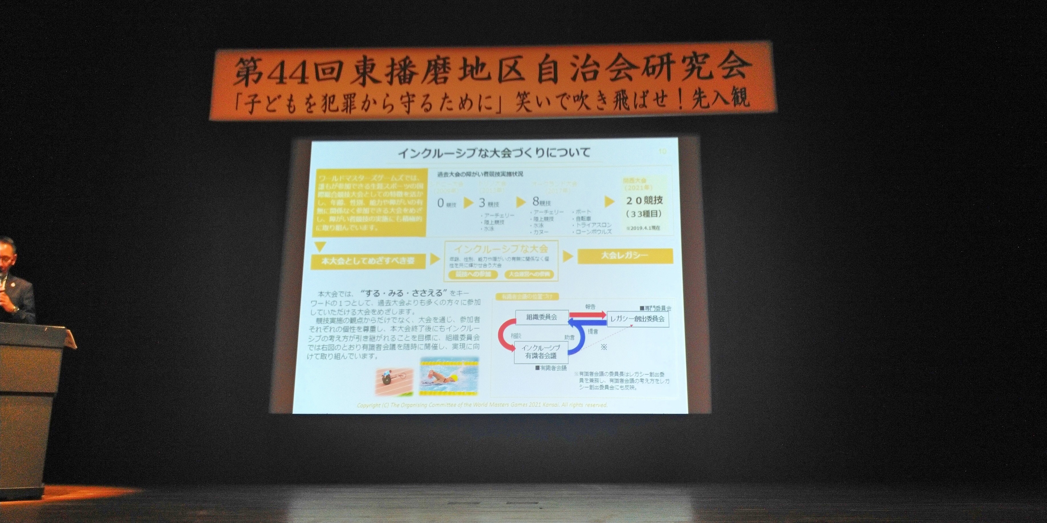 2019年11月8日(金) 第４４回東播磨地区自治会研究会に出席