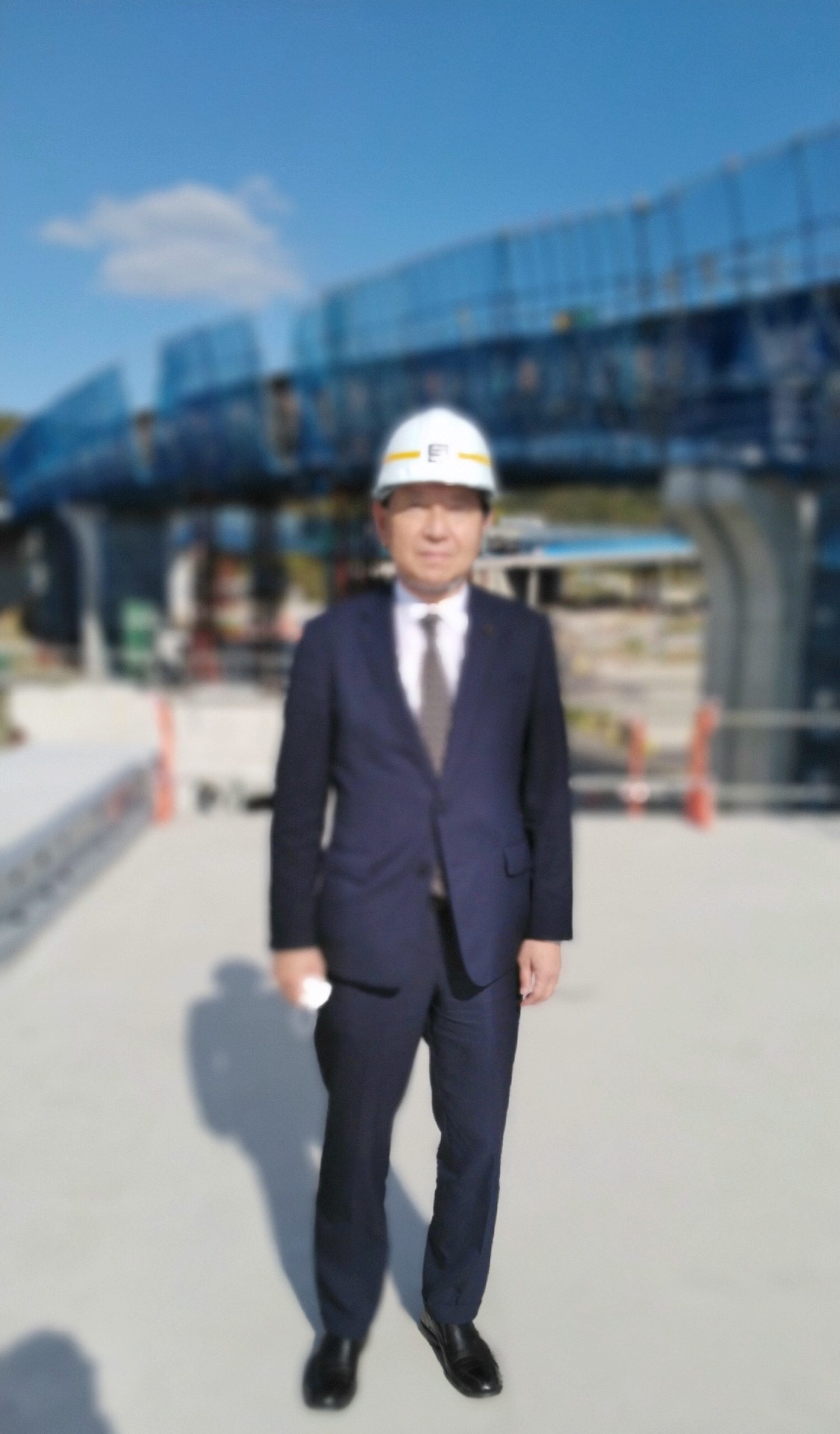 2023年10月31日(火) 建設常任委員会で東播磨道国道１７５号ランプ工区を視察